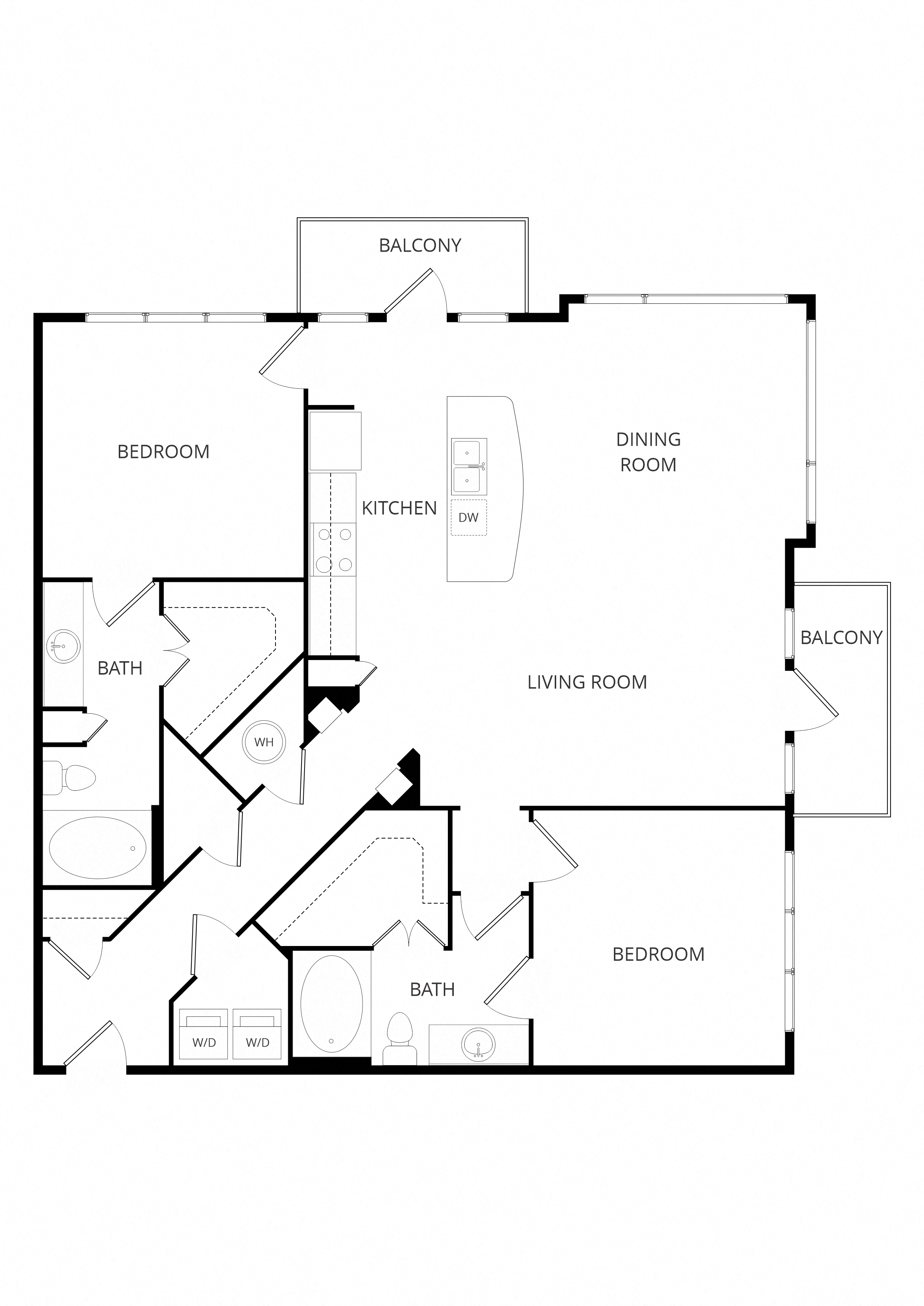 Lofts - B2 floor plan